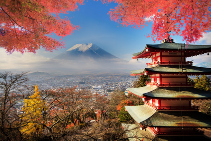 International visitors to Japan were up 19% to 1.9 million in September 2016