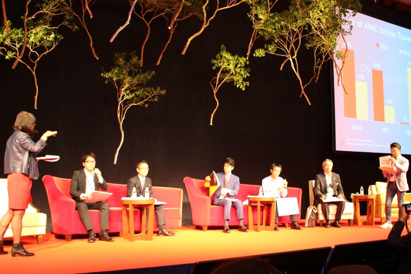 Five major Japanese OTAs talk about their future businesses at WIT Japan 2016