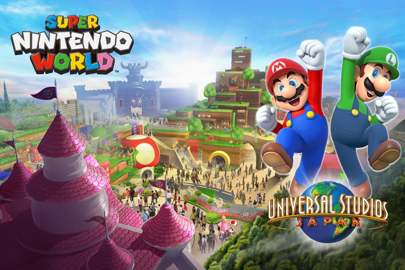 Nintendo theme area will open in Universal Studio Japan before Tokyo Olympics