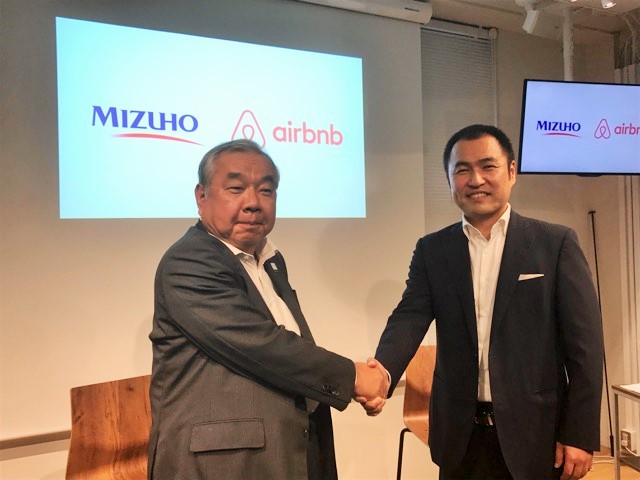 Airbnb Japan ties up with Mizuho Bank, a Japan’s leading bank, for exploration of vacation rentals in Japan