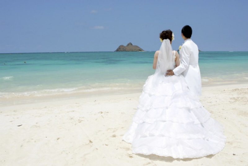 Wedding couples in Okinawa were record-high for the first half of 2018, generating an economic effect of 11 billion JPY