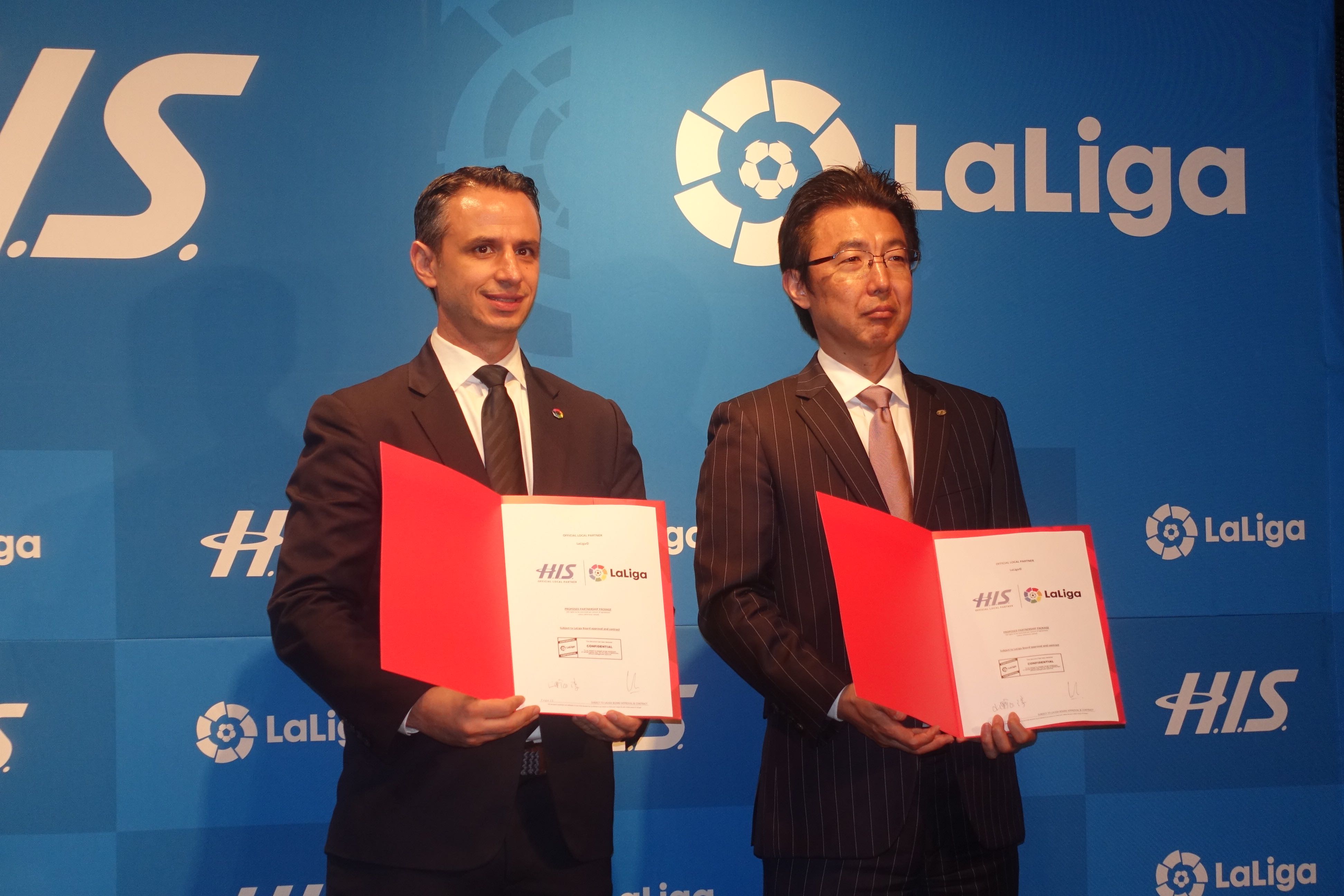 H.I.S. becomes the Japan’s first official partner of Spanish professional football LaLiga, selling VIP seat package