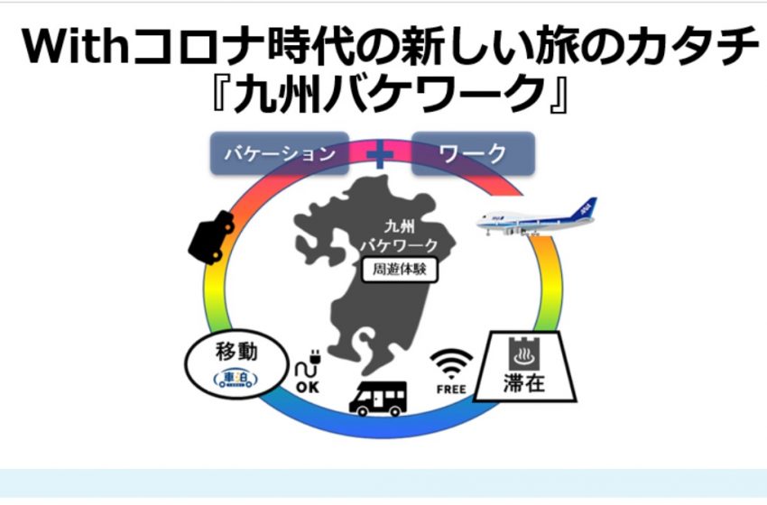 キャンピングカーで周遊型ワーケーション 九州バケワーク 体験モニター募集 ワーケーション実践ガイド 公式