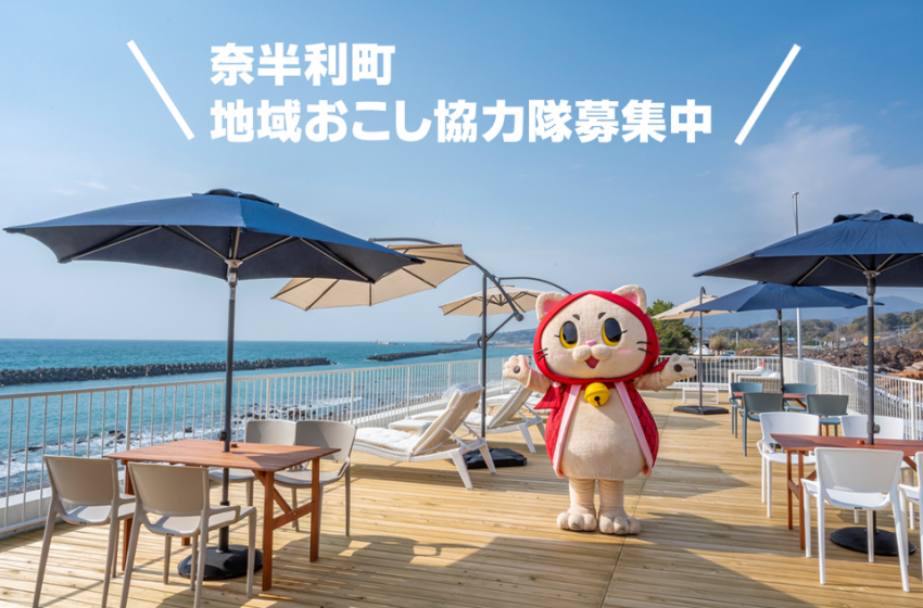 高知県・奈半利町(なはりちょう)、移住・観光振興業務に従事する地域おこし協力隊を募集