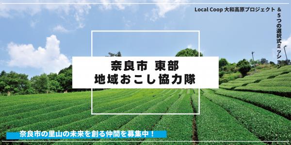  奈良県・奈良市、持続可能なまちづくりに取り組む地域おこし協力隊を1名募集