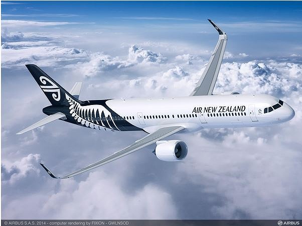 ニュージーランド航空、A320neo13機を購入へ、機材計画を発表