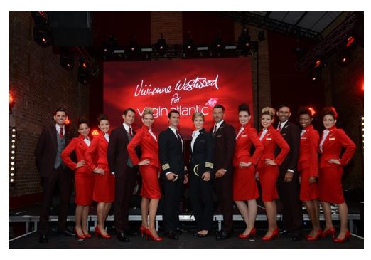 ヴァージン アトランティック航空が新ユニフォームへ、ヴィヴィアン・ウェストウッドのデザインで