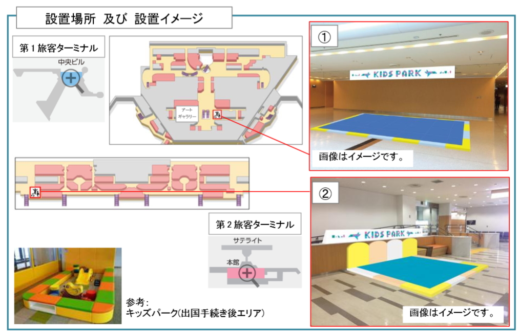 成田空港、出国手続き前エリアに「子どもの遊び場」新設、家族連れの利便性向上で