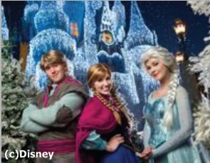 海外ディズニーリゾートがクリスマスイベントを発表、各地で映画「アナと雪の女王」が登場