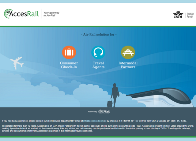 GDSアマデウスとアクセスレイルが連携、世界26か国の航空・鉄道・バスを一画面で予約可能に