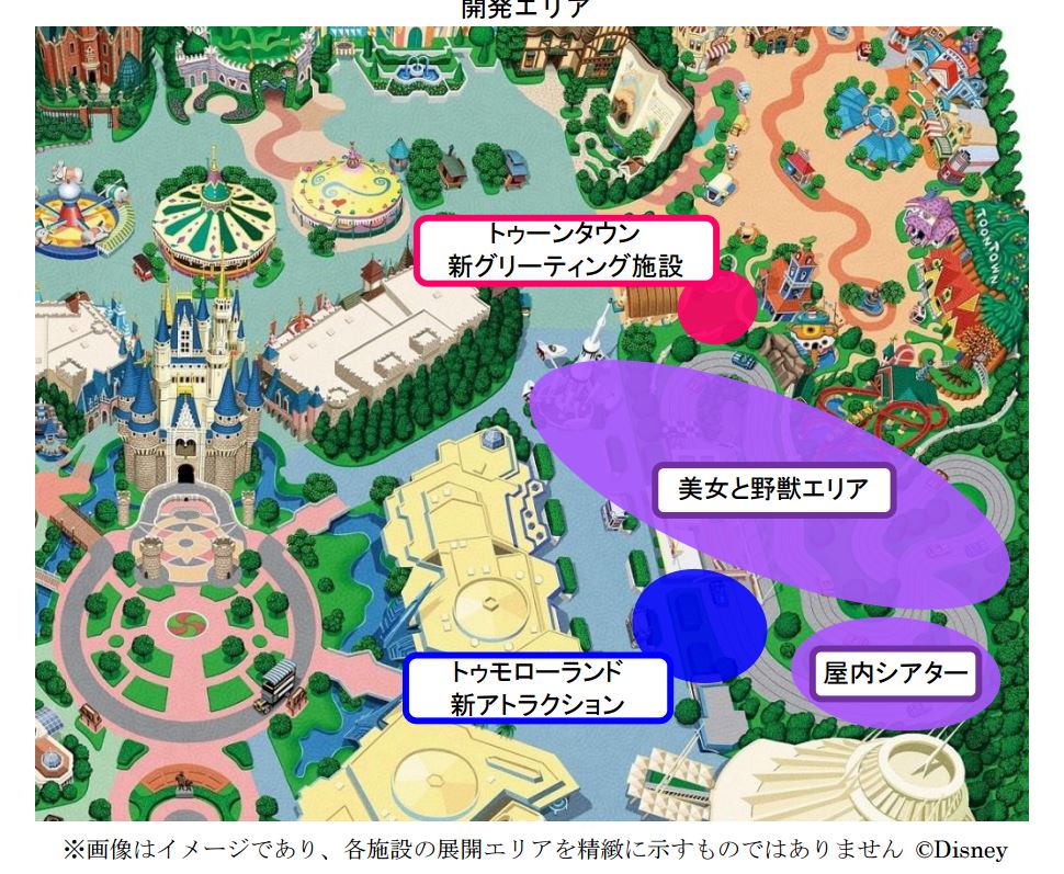 ディズニー東京 美女と野獣 ベイマックス などで新施設 開発継続で入園者3000万人を維持 トラベルボイス 観光産業ニュース