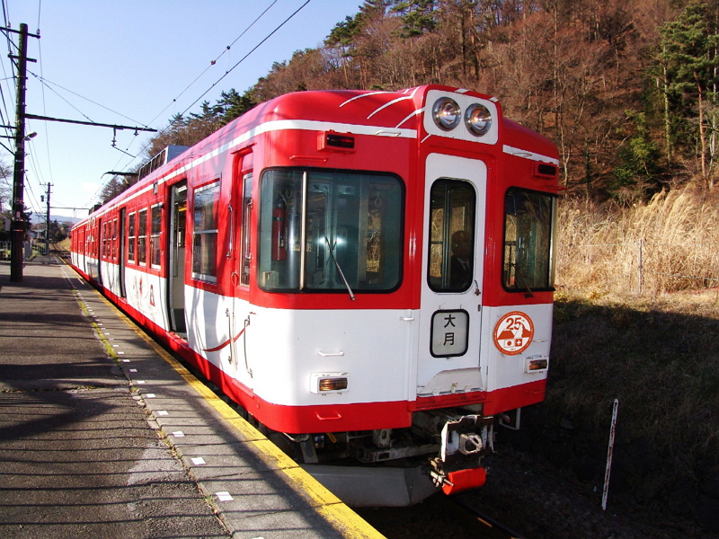 富士急行がラッピング列車「マッターホルン号」運行へ、スイスMGB社との姉妹鉄道25周年記念で