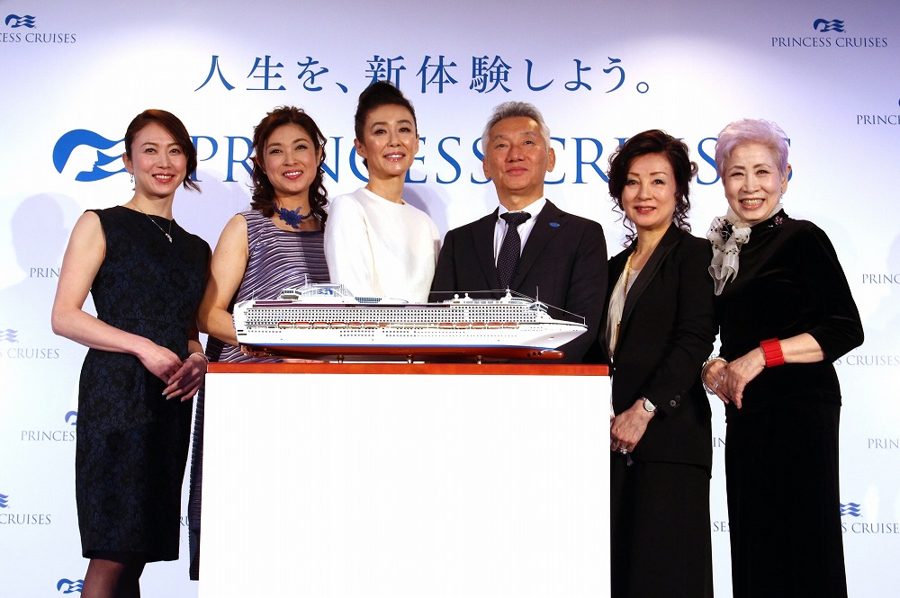 プリンセス・クルーズ、日本発着クルーズが予約3割増で堅調、萬田久子さんら5名の女性起用の新プロジェクト始動