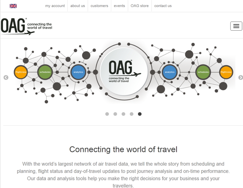 世界の航空時刻表で老舗OAGを英投資会社が買収へ、データベース活用で新規事業開発に意欲