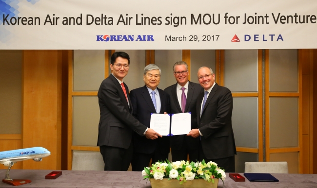 デルタ航空と大韓航空、太平洋路線で共同事業を開始、売上げ共有などで乗継ぎ利便性向上へ