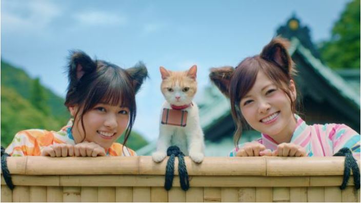 じゃらん、新CMで「乃木坂46」を起用、猫キャラとコラボで猫耳つけてダンス披露　－リクルート