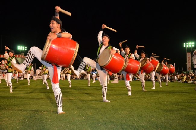 沖縄全島の盆踊り（エイサー）祭りでイベント民泊、シルバーウィーク3連休に