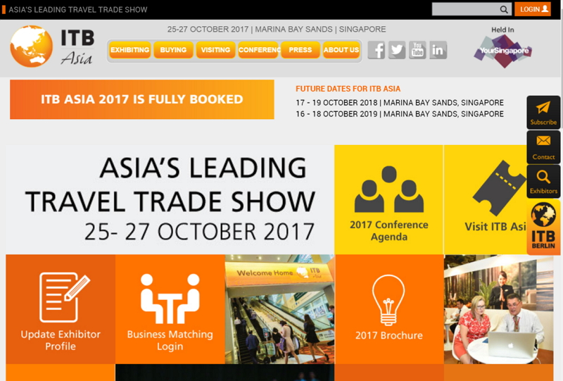 旅行業界のBtoB見本市「ITBアジア」、基調講演はグーグルやIBMが語る「旅行産業×AI」　―シンガポールで10月開催