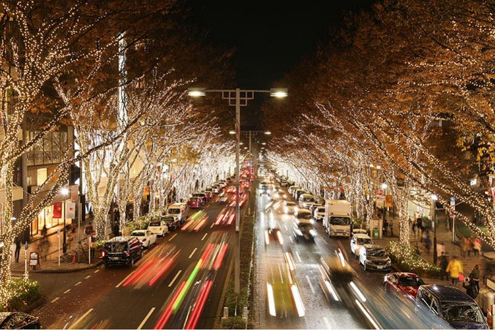 7年ぶりに東京・表参道全域でイルミネーション、LED90万球で神宮橋から表参道交差点まで1.1キロ