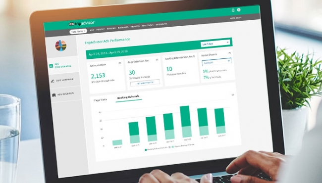 トリップアドバイザー、広告効果の分析ツールを発表、公式サイトへのアクセス誘導なども最適化