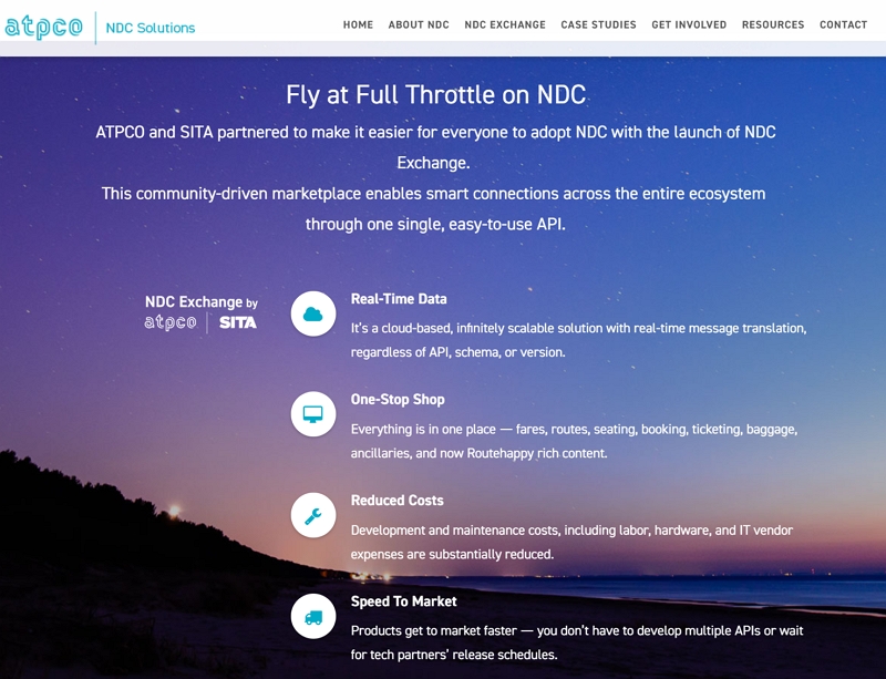 航空業界団体「SITA」らの新NDCプラットフォーム、デルタ航空らが参画、API接続で低コスト導入を強みに