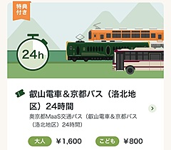 京都洛北エリア版のMaaSスタート、市内中心部の混雑緩和と分散化へ、36時間有効のデジタル企画券や飲食券発券など