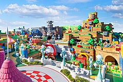 USJ、世界初「任天堂エリア」の開業日決定、2月4日に、「クッパ城」をシンボルにマリオカートなど