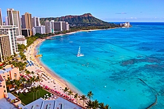 Expedia survey finds that the most-searched destination for New Year holidays by Japanese travel planners is Oahu 