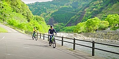 宮崎県で最小の「西米良村」、ミッションアプリで自転車ツーリズム推進、GPSチェックインで村内周遊