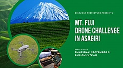 Shizuoka Prefecture organizes an event to control a drone remotely from Singapore to introduce tourism attractions