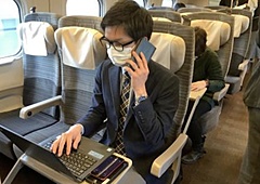Japanese railway JR East starts offering designated ‘Shinkansen Office Car’ with no additional fare on all lines
