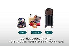 キャセイ航空、3つの新エコノミー運賃を導入、座席指定や受託手荷物の数など柔軟なオプション選択が可能に