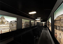 バス車窓のAR・VR映像でタイムトリップするバスツアー、クラブツーリズムが開始へ、堤幸彦監督が総合演出
