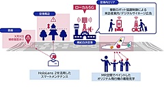 南紀白浜空港、ロボットが来訪者を案内する実証実験、ローカル5Gの活用で