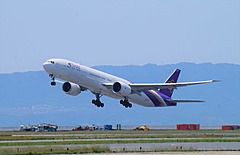 タイ国際航空、羽田/バンコク線を再開、成田線も増便、7月1日から、タイの入国制限緩和を受けて