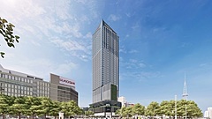 名古屋の中心地・栄に高級ホテル「コンラッド名古屋」開業へ、地上41階建て複合ビルの上階に
