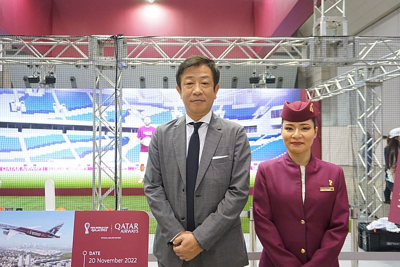11月開幕のサッカーW杯を前に、カタール航空の日本支社長に聞いた、顕在化した新たな需要の強化や、観光デスティネーションの訴求