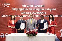 LCCエアアジア、カンボジアに新LCC設立、現地企業とのジョインベンチャー、国際線にも意欲