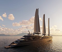 オリエント・エクスプレス、帆装型豪華クルーズ船2隻を建造、2026年にデビュー、1415平米などスイートルームは54室