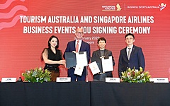オーストラリア政府観光局、シンガポール航空と豪へのMICE誘致でタッグ、アジア・英国向けプロモーションで協業