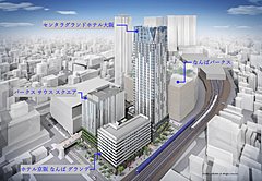 大阪に新街区「なんばパークスサウス」が誕生、日本初進出の高級ホテルやライフスタイル型ホテルが開業