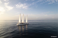 仏・高級クルーズ「ポナン」、帆船に最高級ホテルの認証を取得、専属シェフが同乗するプライベート感