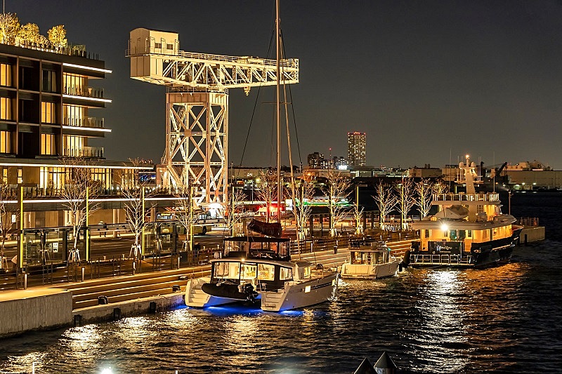横浜ハンマーヘッド、新港８号ビジターバースが「海の駅」に認定、対象