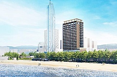 福岡市に「プリンスホテル」が開業へ、最上階にクラブラウンジ、2026年春にシーサイドエリアに