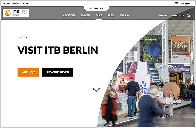 世界最大級の旅行・観光業界イベント「ITBベルリン」、日本向け割引価格を提供、3月5日から開催（PR） - トラベルボイス（観光産業ニュース）