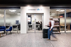 エールフランスKLM航空、ブリュッセル南駅に鉄道接続便のチェックインラウンジ開業、日本路線にも接続