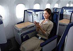 ANA begins serving complimentary in-flight internet access even to  international flight business class passengers 