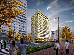 三菱地所グループ、「ザ ロイヤルパークホテル 銀座 6丁目」開業、全273室で大浴場も