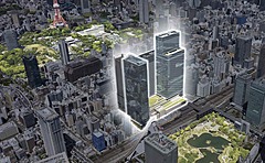 Raffles Hotel will debut in Japan as one of the World Trade Center renovation project in Tokyo