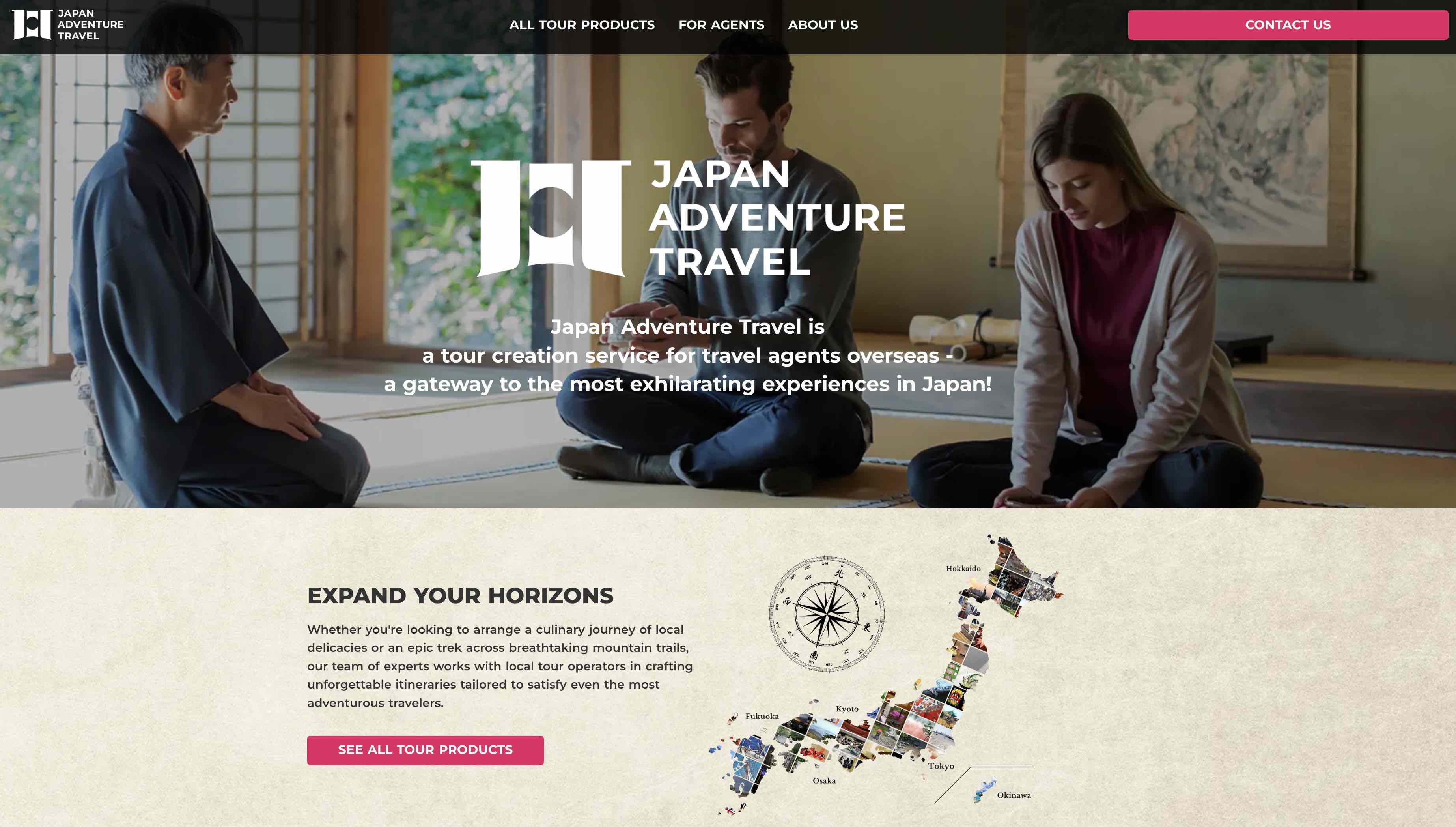 An Okinawa-based DMC is launched for inbound adventure travel tours across Japan in cooperation with five local DMCs An Okinawa-based DMC is launched for inbound adventure travel tours across Japan in cooperation with five local DMCs
